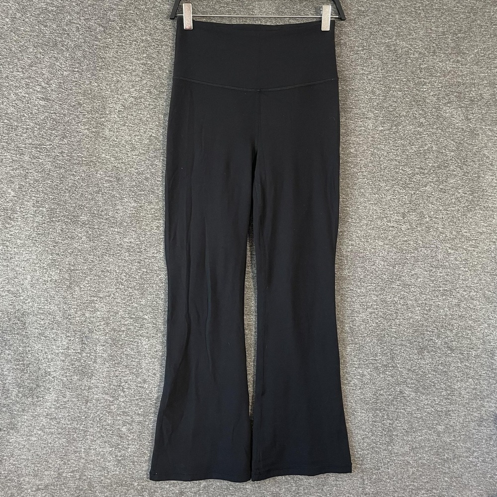 lululemon athletica Black High-Rise Flared Track Pants